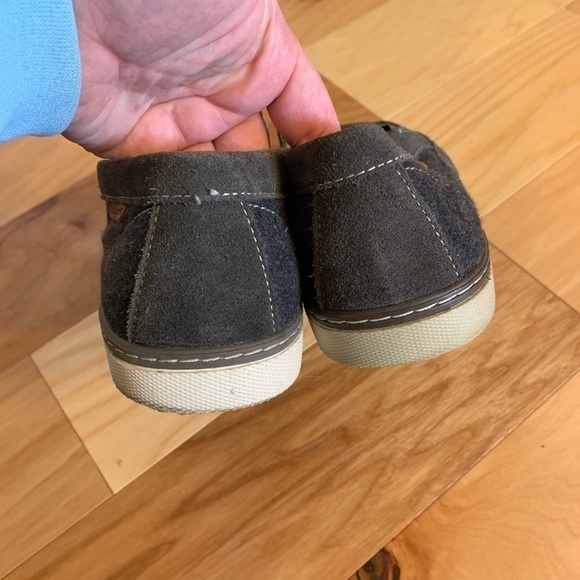 Bass wool and suede Olsen boat shoes. 12 - Picture 3 of 5